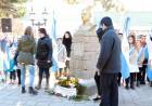 El Calafate: Intendente encabezó el acto en homenaje al Libertador 