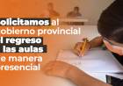 Piden regreso presencial