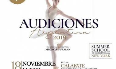 Oportunidad para bailarinas y bailarines de El Calafate y la región