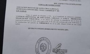 Reanuda mesa de negociacion paritaria docente