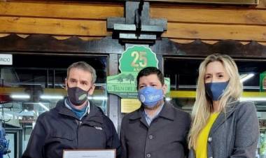 La municipalidad de Ushuaia distinguió al Tren del fin del mundo 