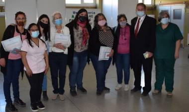 Homenaje a los voluntarios del SAMIC en su día