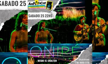 Artistas de El Chaltén se presentan en el Centro Cultural esta noche