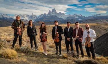 La Camerata Calafate se presentó en El Chaltén