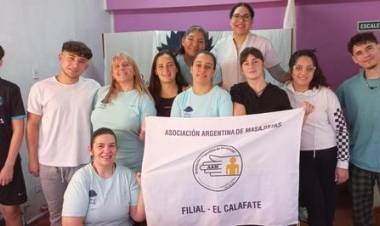 Egresaron cinco nuevas masajistas