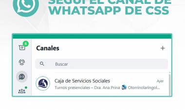La CSS habilitó canal oficial de WhatsApp