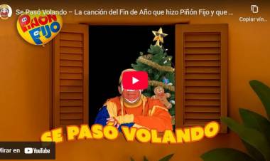 Se Pasó Volando – La canción del Fin de Año que hizo Piñón Fijo
