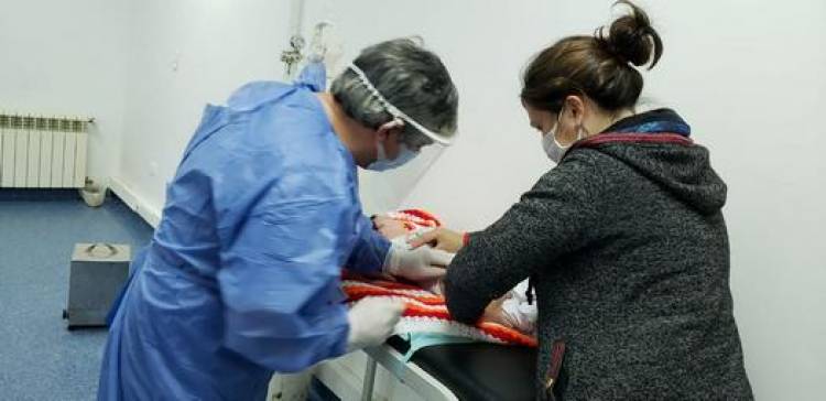 Primera semana de vacunatorio en la Unidad Formenti: 532 personas alcanzadas
