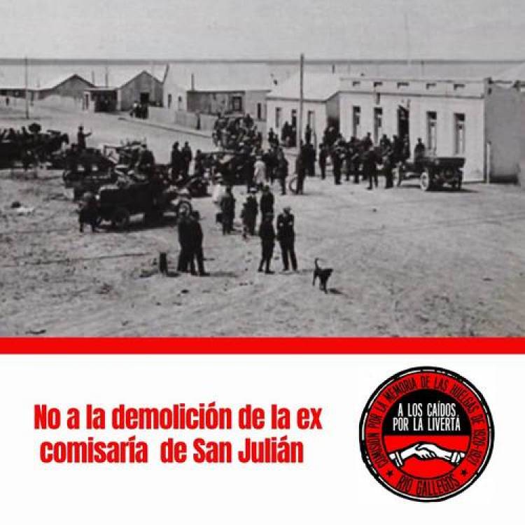 Rechazan la demolición de la ex Comisaría de Puerto San Julián: los motivos