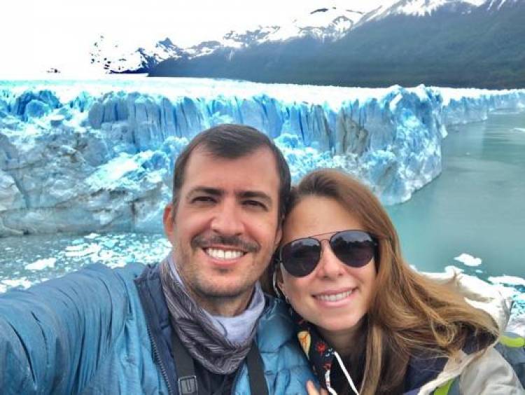 Reapertura: Meliza y Felipe finalmente conocieron el glaciar Perito Moreno