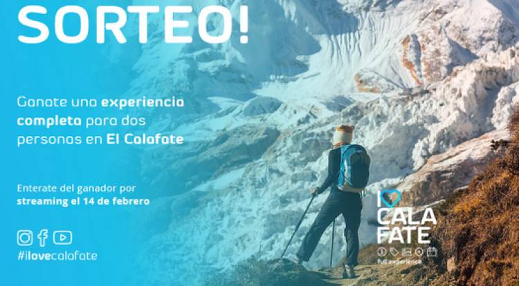 Ilovecalafate: Empresarios se articulan para promocionar El Calafate y El Chaltén en un sorteo 