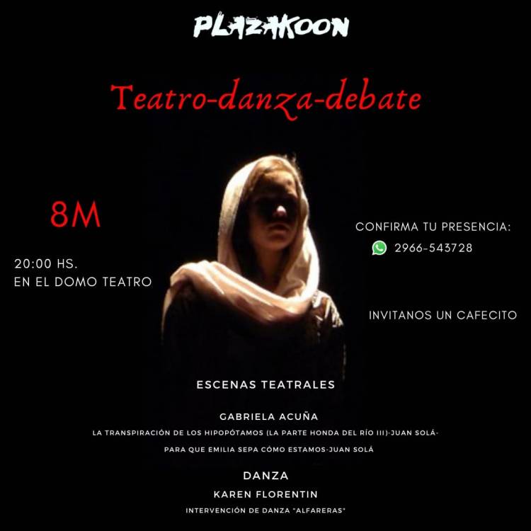 8M: Teatro, Danza y debate en Domo de Plazakoon
