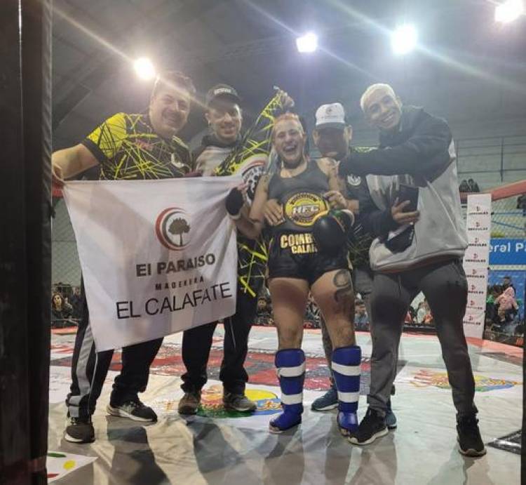 “Después de tanto sacrificio y esfuerzo, llevamos el título para El Calafate”, dijo Micaela Molina