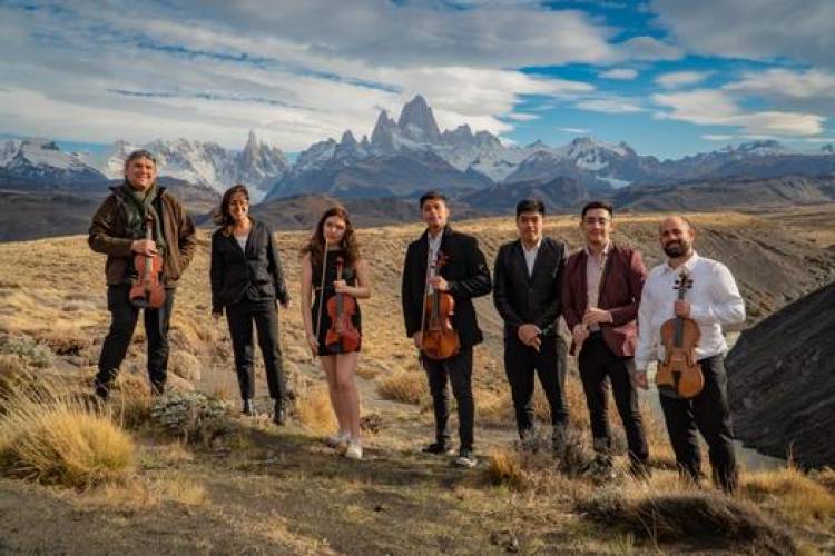 La Camerata Calafate se presentó en El Chaltén